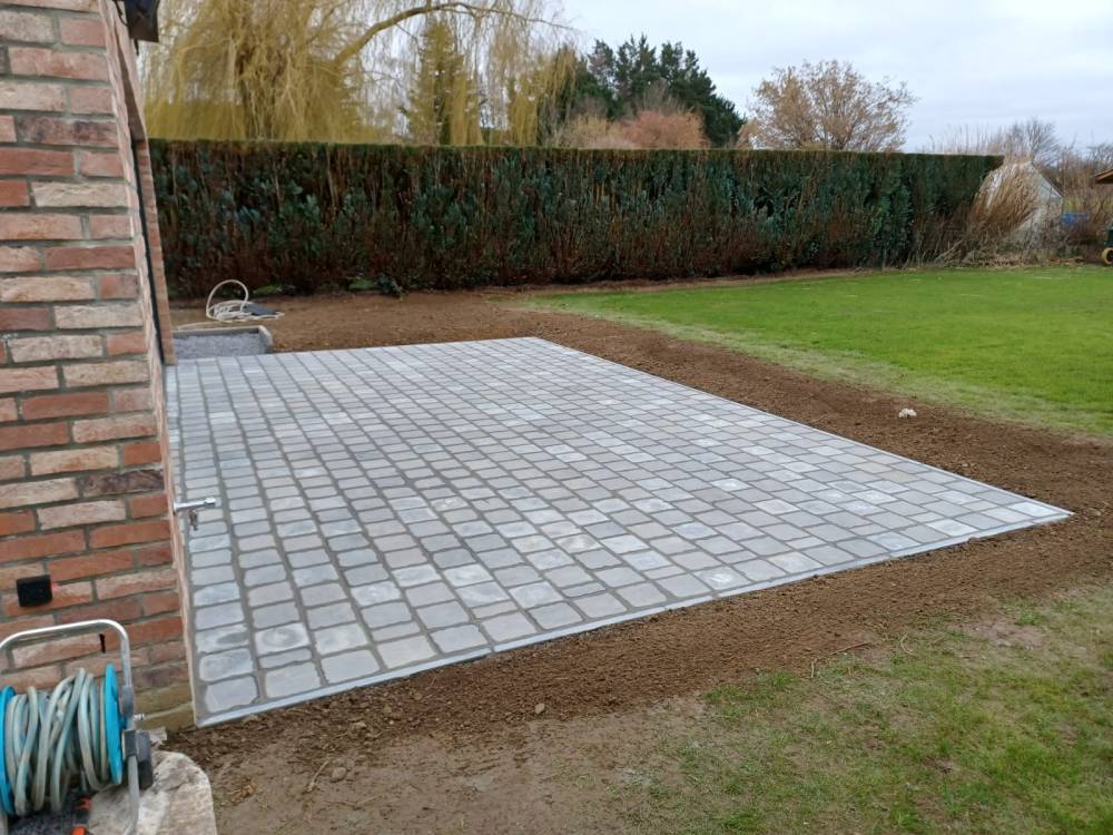 chantier terrasse