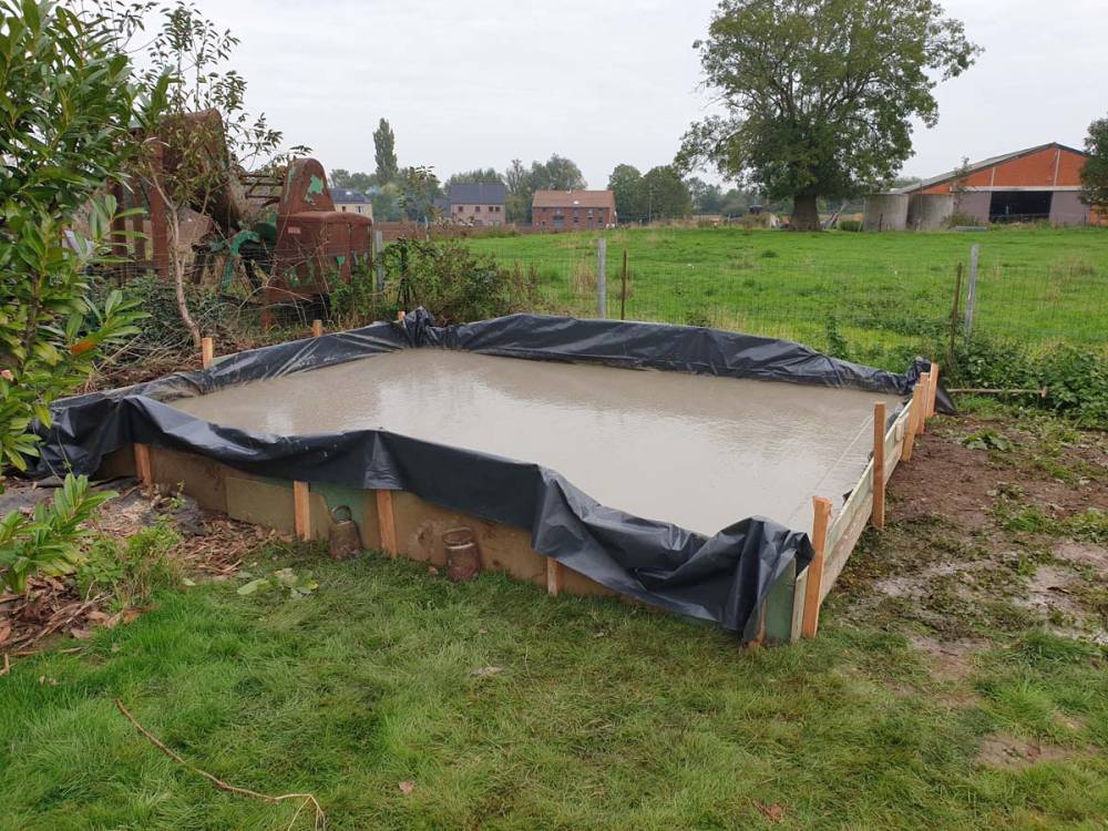 Dalle en béton